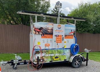 boat cleaning station